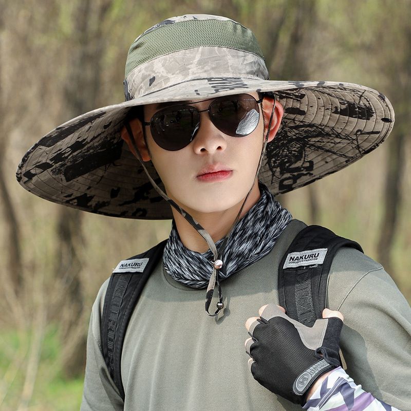 New Wide Brim Sun Hat - Foldable & UPF 50+ For Men & Women Outdoor Activities (Beach/Hiking/Fishing)​_voghion.com