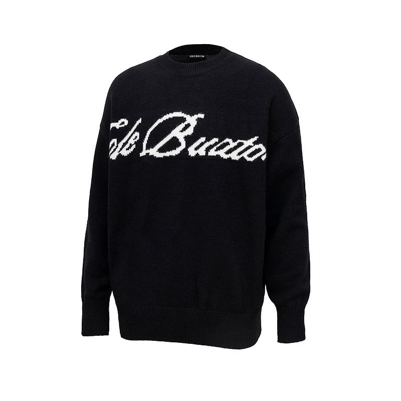 Cole Buxton moderno americano casual carta suéter street fashion versátil top jaqueta_voghion.com