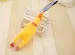 Yellow Rubber Chicken Squeaky Toy For Dogs By PawParty Store_voghion.com