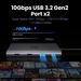 UGREEN 10Gbps C HUB 4K60Hz Tipo-C a HDMI RJ45 PD100W Adattatore USB SD&TF per MacBook iPad Samsung Accessori per laptop Docking_voghion.com