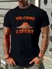 Camiseta de experto en volcanes, divertida camiseta de volcán con lava, regalo de geólogo, camiseta unisex, top para uso diario, ropa de diseñador gráfico, moda de verano suave_voghion.com