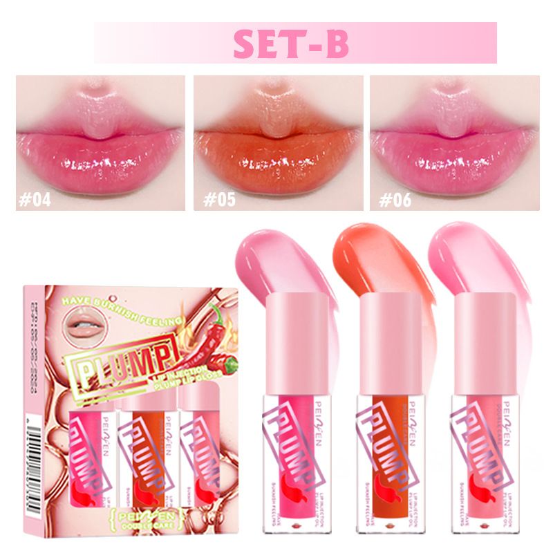 Lipgloss PEINIFEN Lipglossset Langdurig waterdicht Matte hydraterende lip Nectar_voghion.com