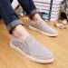 Summer Low Top Canvas One Step For Lazy Men's Casual Trendy Shoes Free Of Shipping 456_voghion.com