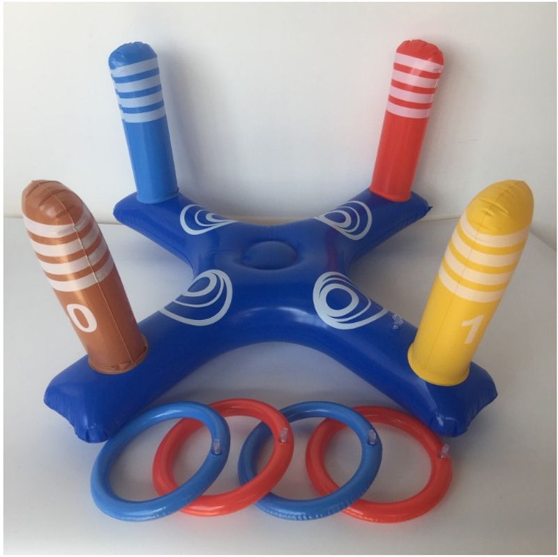 Boliche inflável para crianças, argolas de arremesso de água, brinquedos para pais e filhos, acessórios para jogos de boliche_voghion.com