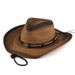 Herren-Cowboyhüte, Western-Cowboy-Strohhut, gebogene Krempe, Outdoor-Freizeit-Sonnenhut, Frühling und Sommer, Herren- und Damenhut, Großhandel_voghion.com