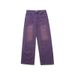 Vintage Purple Jeans For Men & Women - Relaxed Straight Leg Baggy Denim Pants, High Waist Wide Leg Trousers For Spring/Fall_voghion.com
