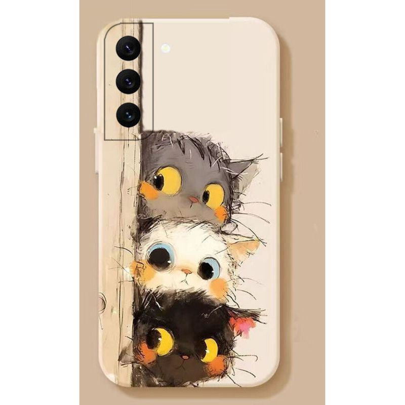 Samsung S23 Phone Case For Men And Women, New High-End Silicone Shockproof Full Coverage Ultra-Thin Simple Matte Heat_voghion.com