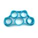 Silikon-Widerstandsband für Fünf-Finger-Rehabilitation, Fingerspitzentraining, Griffkraftverstärker für Zuhause, tragbar, klein_voghion.com