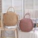 Nuova borsa a tracolla rotonda da spiaggia per le vacanze, casual, intrecciata, in paglia, da donna, estiva, a mano_voghion.com