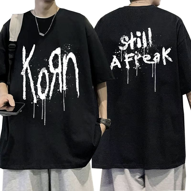 Herrenbekleidung Neues Herren-T-Shirt mit bedrucktem Kurzarm-T-Shirt-Oberteil_voghion.com
