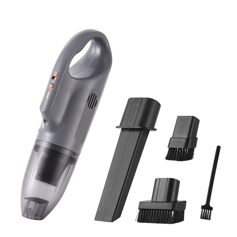 ​​Powerful Cordless Handheld Vacuum Cleaner For Car And Home - 7500Pa Strong Suction, Wet/Dry Use, LED Light, Rechargeable Battery_voghion.com