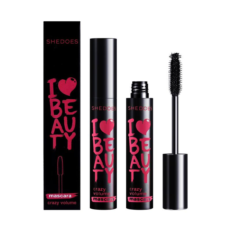 Explosive waterproof Dense Elongate High volume four-color Mascara_voghion.com
