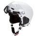 Professional ski helmet with goggles with regulator Ski helmet Snow sports helmet_voghion.com