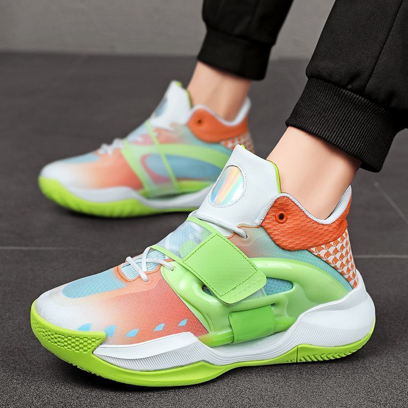 Basketballschong High Tops fir Jongen, Meedercher, Kanner a Jugendlecher, Studenten, MD Turnschong mat mëller Sohle_voghion.com