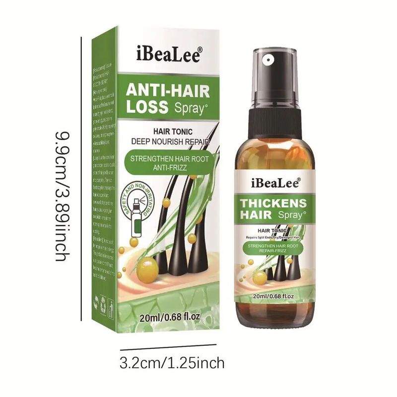 Anti Hair Loss Spray Volumizing & Strengthening Hair Root Hair Growth Spray 20ml Hair Regeneration Spray For Women & Men_voghion.com