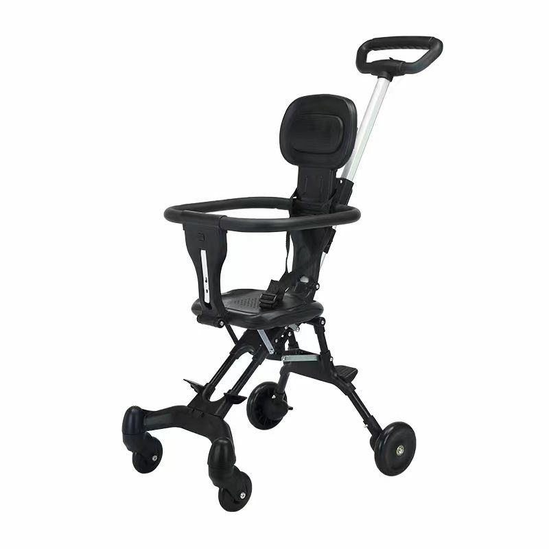 Mother & Kids Baby Stroller Lightweight And Foldable Two Way Baby Stroller One Button Folding For Strolling_voghion.com