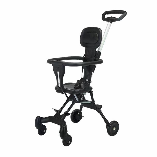 Mother & Kids Baby Stroller Lightweight And Foldable Two Way Baby Stroller One Button Folding For Strolling_voghion.com