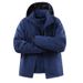 Unisex 3-in-1 Waterproof Hiking Jacket – Detachable Fleece Liner, Windproof & UV Protection, For Couples (Black/Navy/Grey/Beige, M-6XL)_voghion.com