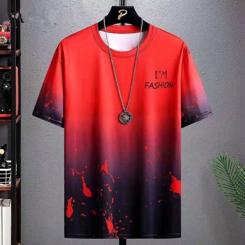 Herren Sportanzug Sommer Lässiger Zweiteiliger Anzug Locker passendes hübsches Set Herrenkleidung_voghion.com