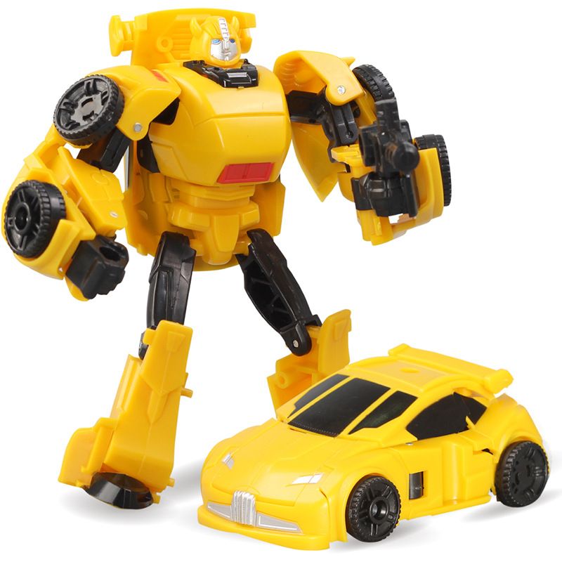 Transformujący, dziecięcy model układanki, prezent urodzinowy dla chłopca, figurka robota, Montbadi 5501C_voghion.com
