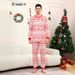 Kerstboom hert sneeuwvlok kerst familie jurk bedrukte gastgezinnen pyjama's_voghion.com