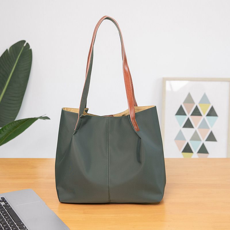 Kadın Omuz Çantaları Bayan Çantası Tote Tuval Naylon Büyük Oxford Basit İş Seyahati Omuz Çantası_voghion.com