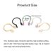 2/3/5 pezzi di anelli finti per il naso per donne e uomini, anello per setto nasale a forma di U in acciaio inossidabile 316L con clip sul naso, anello regolabile per piercing al naso_voghion.com