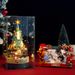 Christmas tree building blocks rotating music box China national tide building blocks Christmas building blocks toys gift ornaments national tide toys_voghion.com