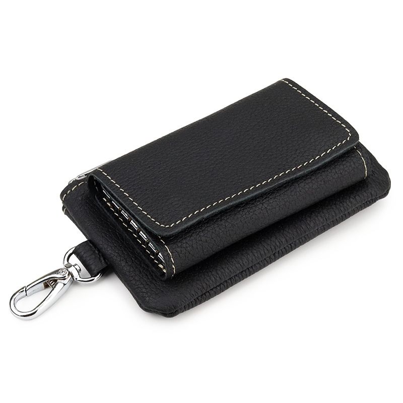 Wallet Genuine Leather 2025 New Key First Layer Cowhide Coin Purse Multifunctional Integrated Bag Simple Card Holder_voghion.com