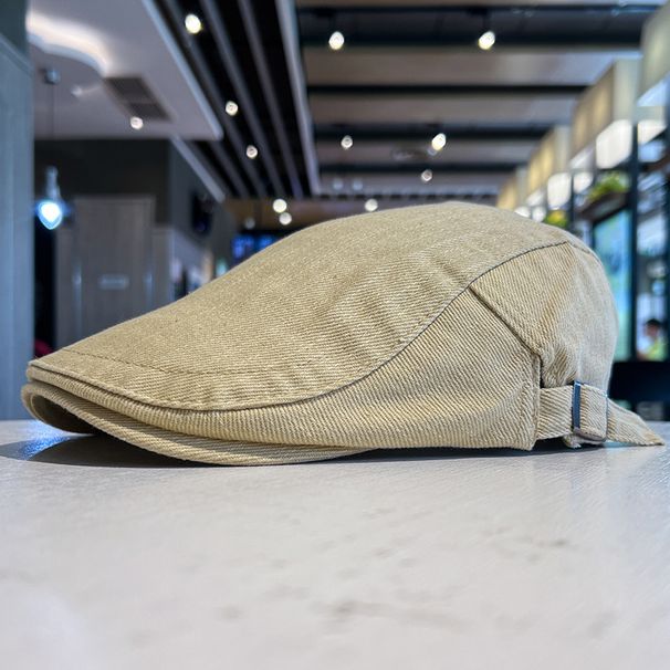 2025 Wendbar für Damen, koreanische Version, einfache Mode, Baskenmütze im britischen Stil, lässig, vielseitig_voghion.com