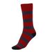 Cotton Crew Socks With Stripe Patterned Casual Socks 1 Pair_voghion.com