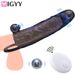 Lock Men Delay Sperm Fine Vibrating set Enhancer Ring Sleeve Erezione Dick Ring Sex Toys For Men_voghion.com
