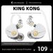 Jinsexiang Tfz King Kong Wired Headset HiFi Android-telefon Universal Med Mikrofon Gaming Earbuds_voghion.com