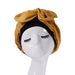 1 Solid Color Multi Color Women's New Cross Headscarf Hat Fashion Head Cap French Retro Headscarf With Multiple Straps_voghion.com
