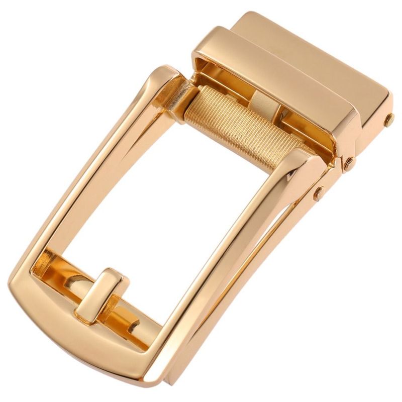 HOT Zinklegierung Casual Ersatz Lachlos Ratchet End Bar 32mm Schnall Klassesch Tailleband Kappriemen Automatesch Schnall_voghion.com