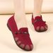 2025 New Spring Women' Soft Sole Comfortable Caual Flat Shallow Mouth Slip-On Shoe For Middle-Aged And Elderly_voghion.com