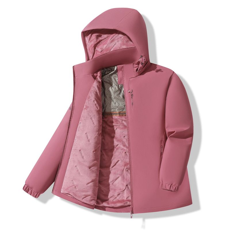 ​Thermojacke mit Graphen-Futter für Herren und Damen – Winddichter, wasserabweisender, verdickter Outdoor-Parka zum Wandern und für extreme Kälte​_voghion.com