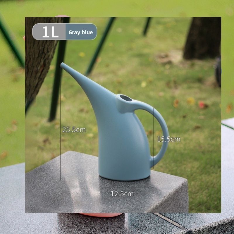 Pour usage domestique, capacité, bec et tête longs, pot à fleurs en plastique, grand arrosoir à légumes épais avec tête de pulvérisation_voghion.com