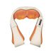 Massageador elétrico de aquecimento do pescoço cervical pescoço ombro pescoço ombro costas trapézio massagem xale_voghion.com
