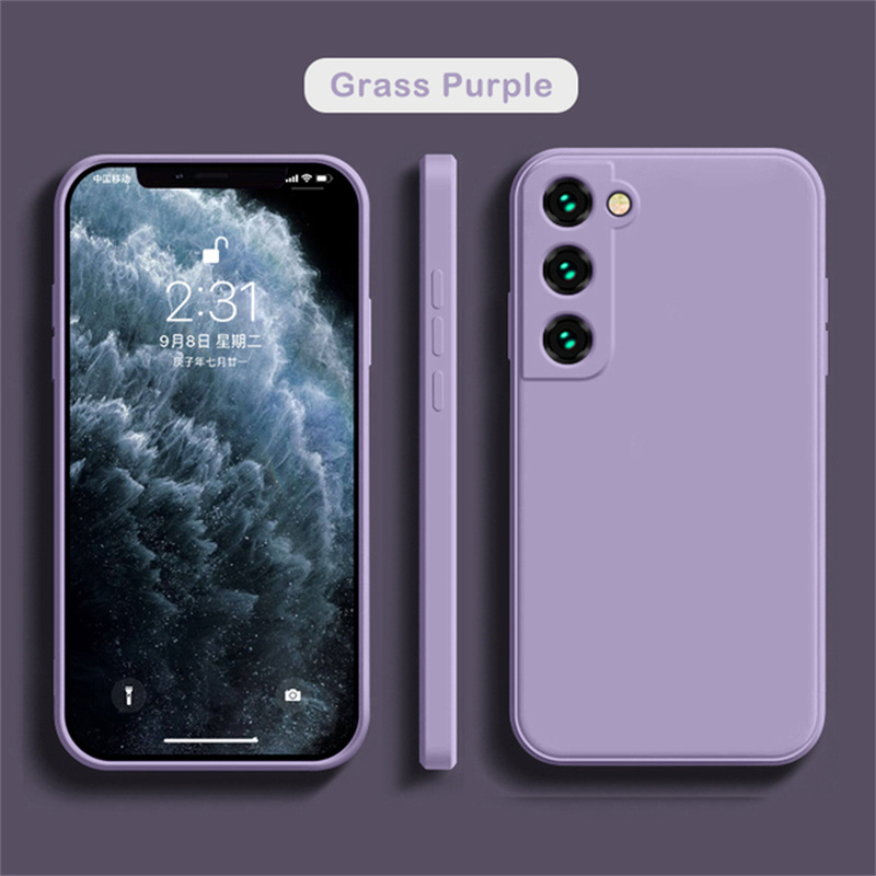 Soft Liquid Silicone Cover Case For Samsung Galaxy A42 A32 A52S A71 A72 A82 S20 21 FE S21 S22Ultra22 S22 PLUS Note10 20 _voghion.com