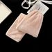 Winter Thick Pajamas with Women's Lace, Simple, Cute, Sweet, and Velvet Warm, Small Fragrant Style Student Home Clothes_voghion.com