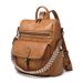 Women's backpack lightweight retro backpack for girls, large capacity casual travel dual-use shoulder bag_voghion.com