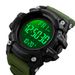 SKMEI outdoor sports military camouflage fashion men's electronic watch multi-function countdown student led watch_voghion.com
