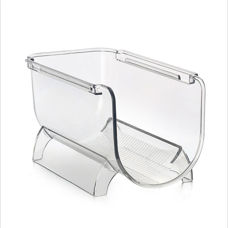 2 Stück stapelbare Weinregale, Kühlschrank-Organizer, universeller Flaschenhalter, Wasserflaschen-Organizer, Champagner-Aufbewahrungsbox_voghion.com