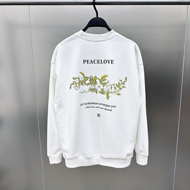Abbigliamento maschile Autunno e inverno Felpa girocollo più felpa in velluto_voghion.com