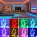 RGB Led Strip Lights 5m 10m 20m 30m Led Room Light With APP Control Flexible Ribbon Luces Led Tape For Room Bedroom Decoration_voghion.com