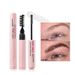 Pudaier Natural 3D Eyebrow Mascara Dual-Headed Brush Eyebrow Styling Glue Colorless Eyebrow Gel Imported Professional Makeup_voghion.com