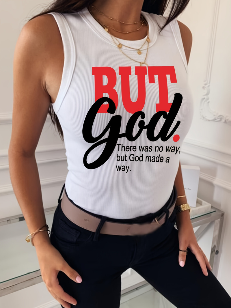 Hochelastische Weste mit kleinem Pit-Strip-Motivdruck_voghion.com