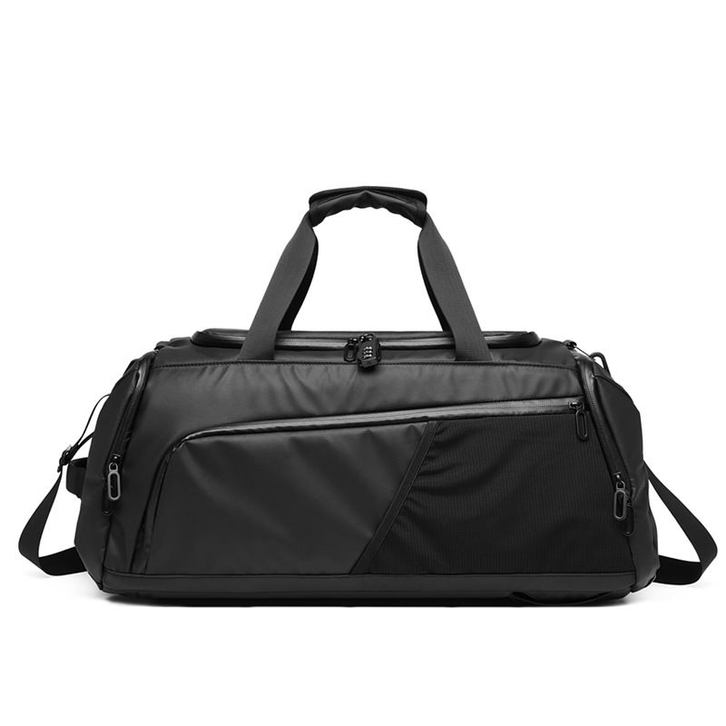 Travel Bag Waterproof Portable Multi-functional Men's Travel Bag Duffel Dry And Wet Separation Fitness Bag For Men_voghion.com