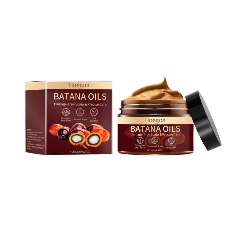 Batana juuksemask, niisutav, niisutav, toitev ja sileda juuksemask_voghion.com